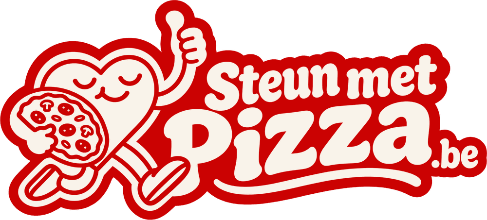 Steun met Pizza